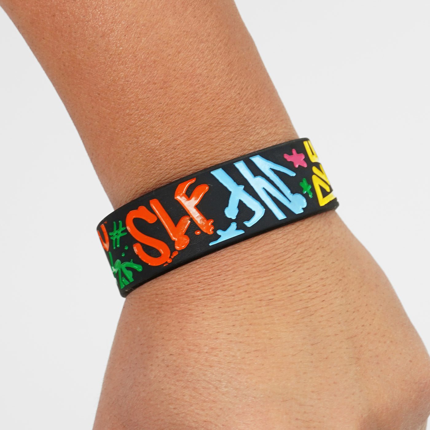 SLF Vivid Pattern 1 Inch Wristband