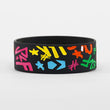 SLF Vivid Pattern 1 Inch Wristband