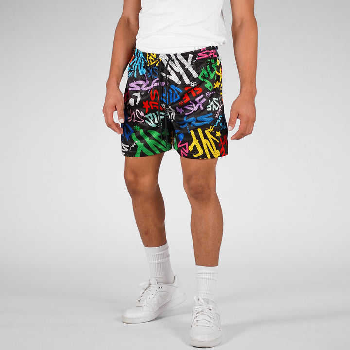 SLF Vivid Pattern Shorts - 7"