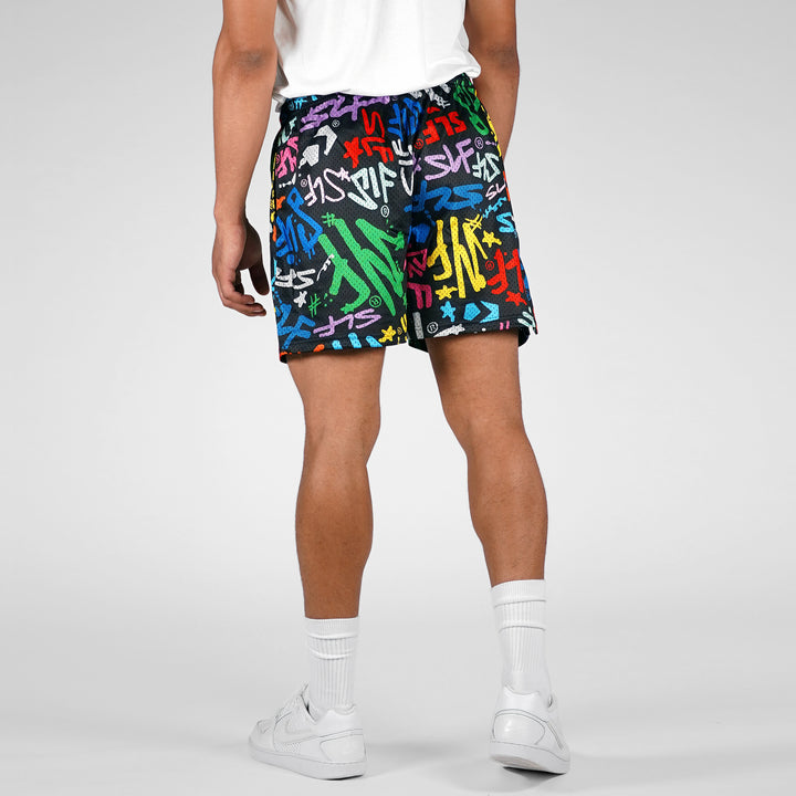 SLF Vivid Pattern Shorts - 7"