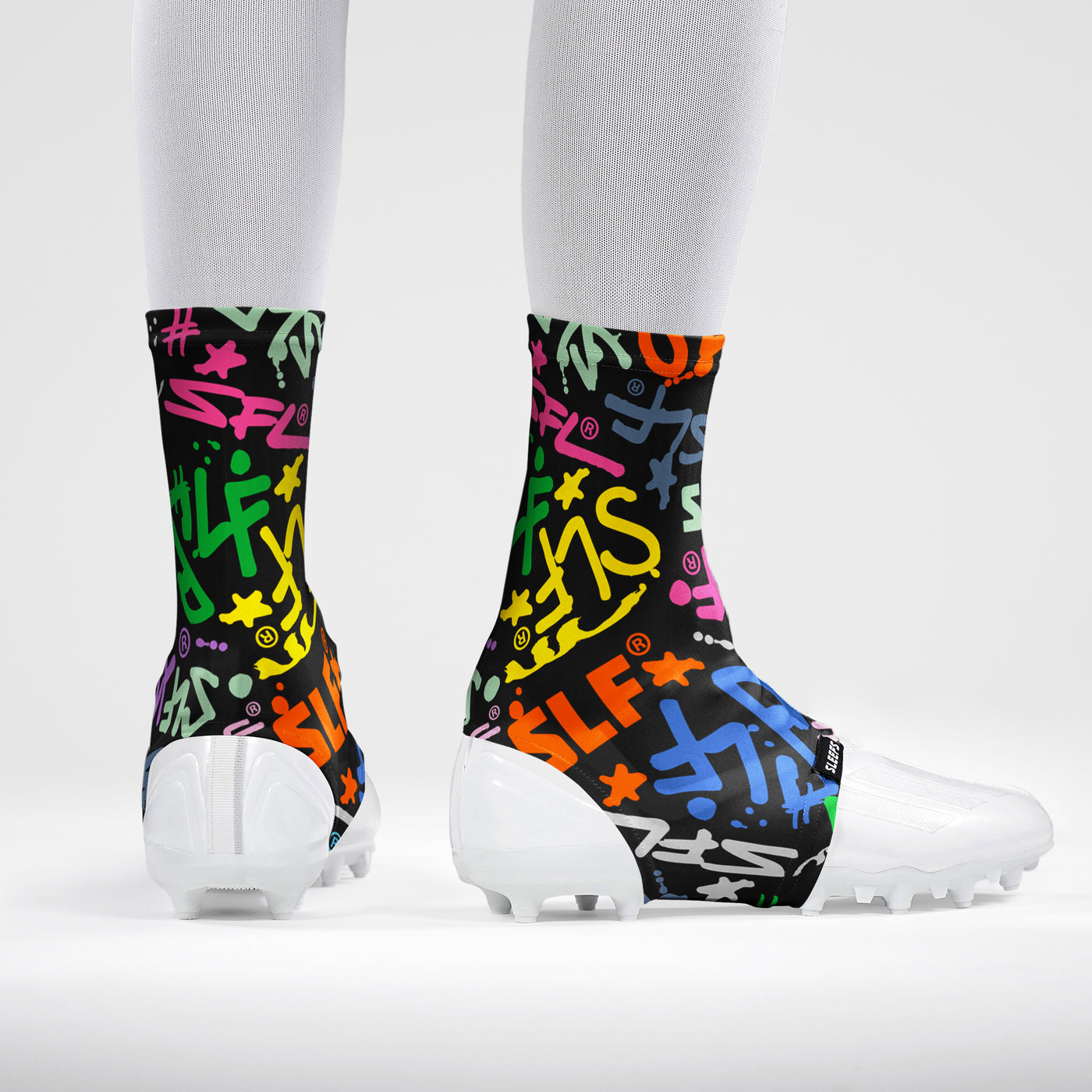 SLF Vivid Pattern Spats / Cleat Covers