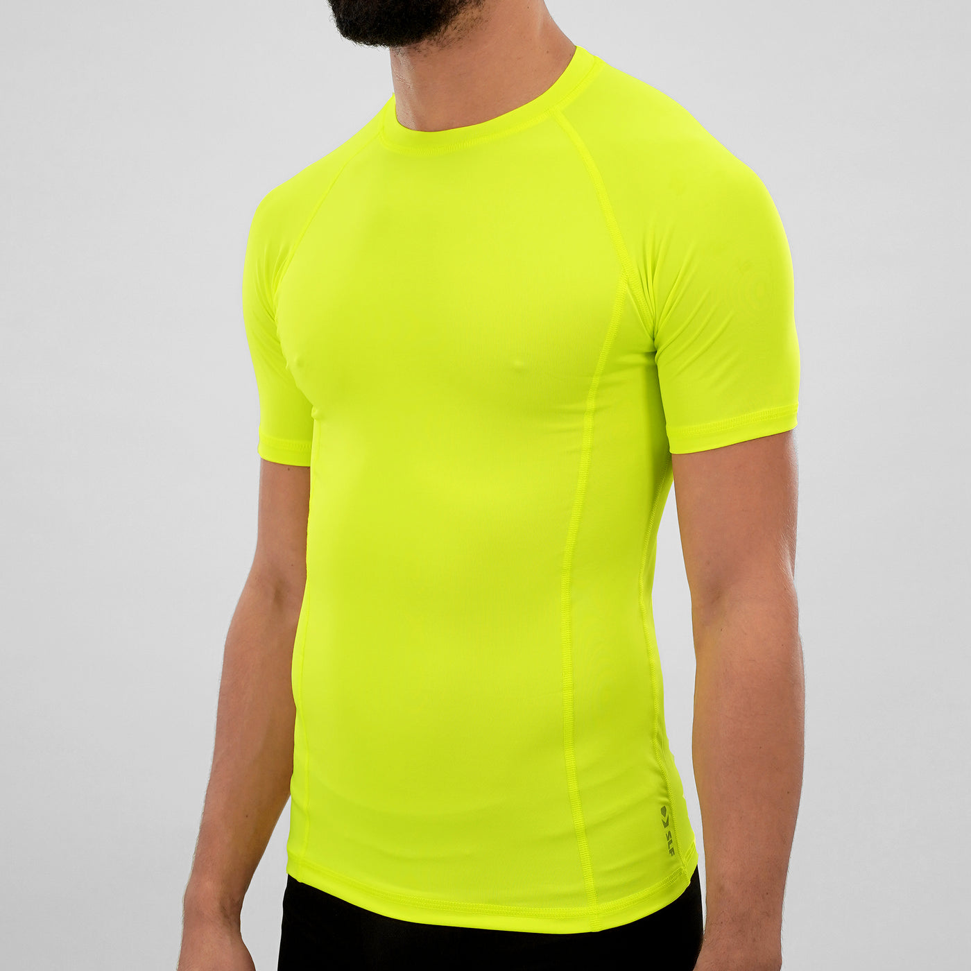 Safety Yellow Compression Shirt