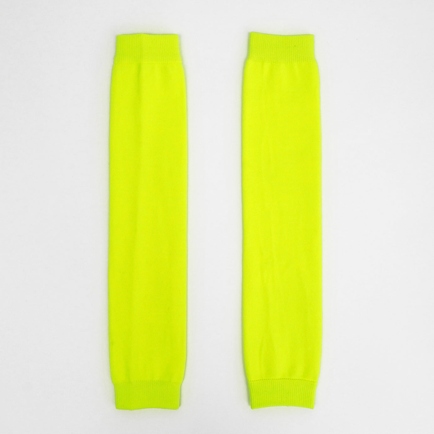 Safety Yellow Kids Scrunchie Leg Sleeves