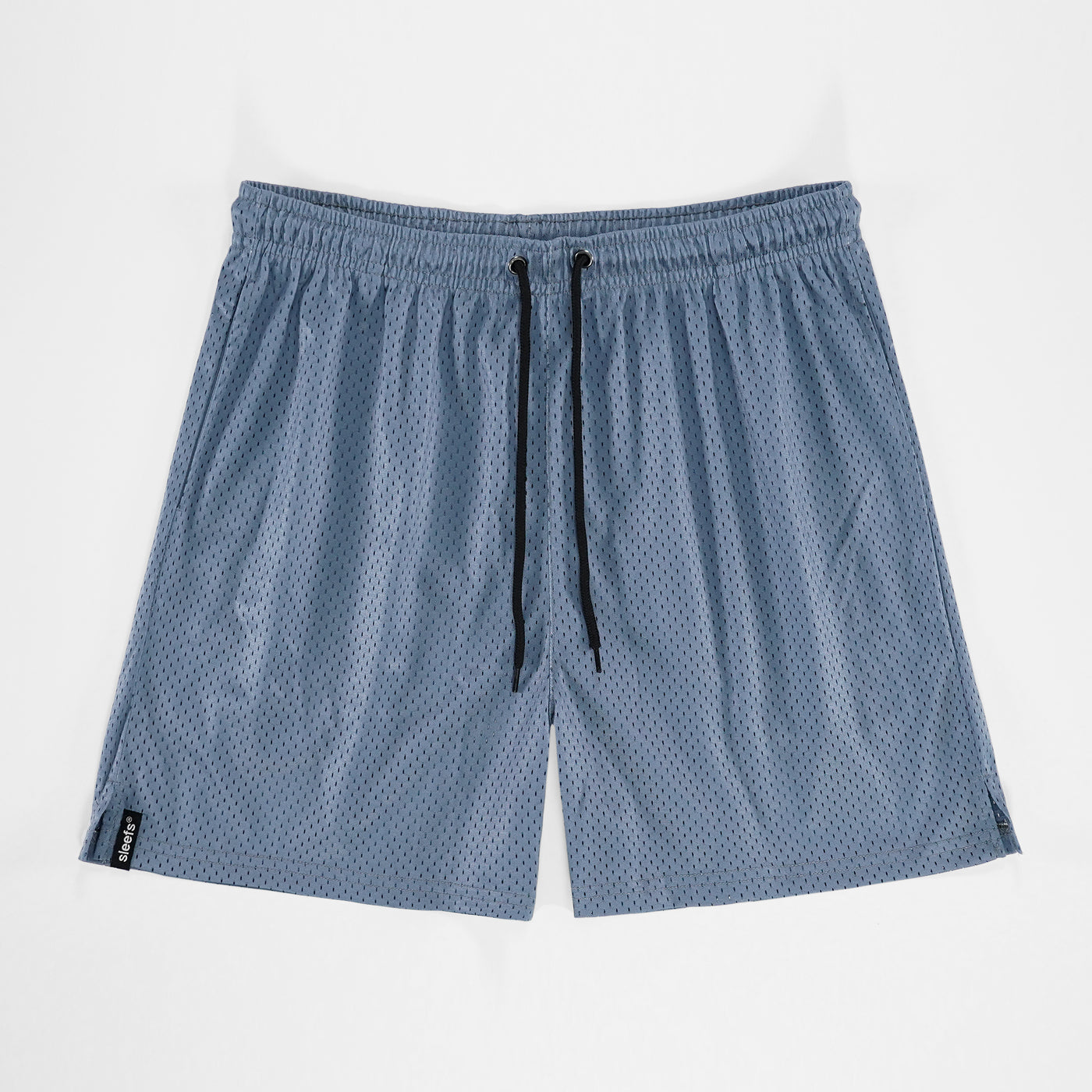 Shark Skin Blue Shorts - 7&quot;