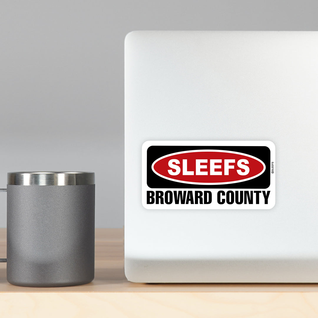 Sleefs Broward County Sticker