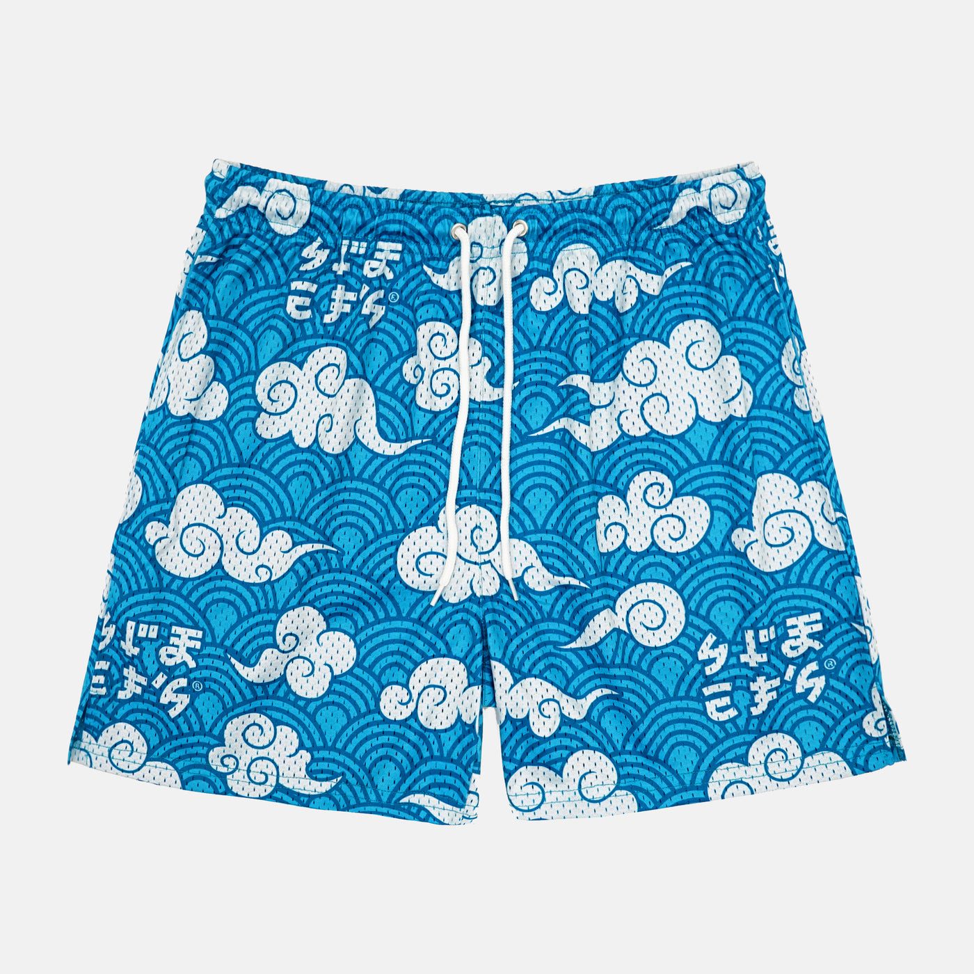 Sleefs Japan Kumo Clouds Shorts - 7"