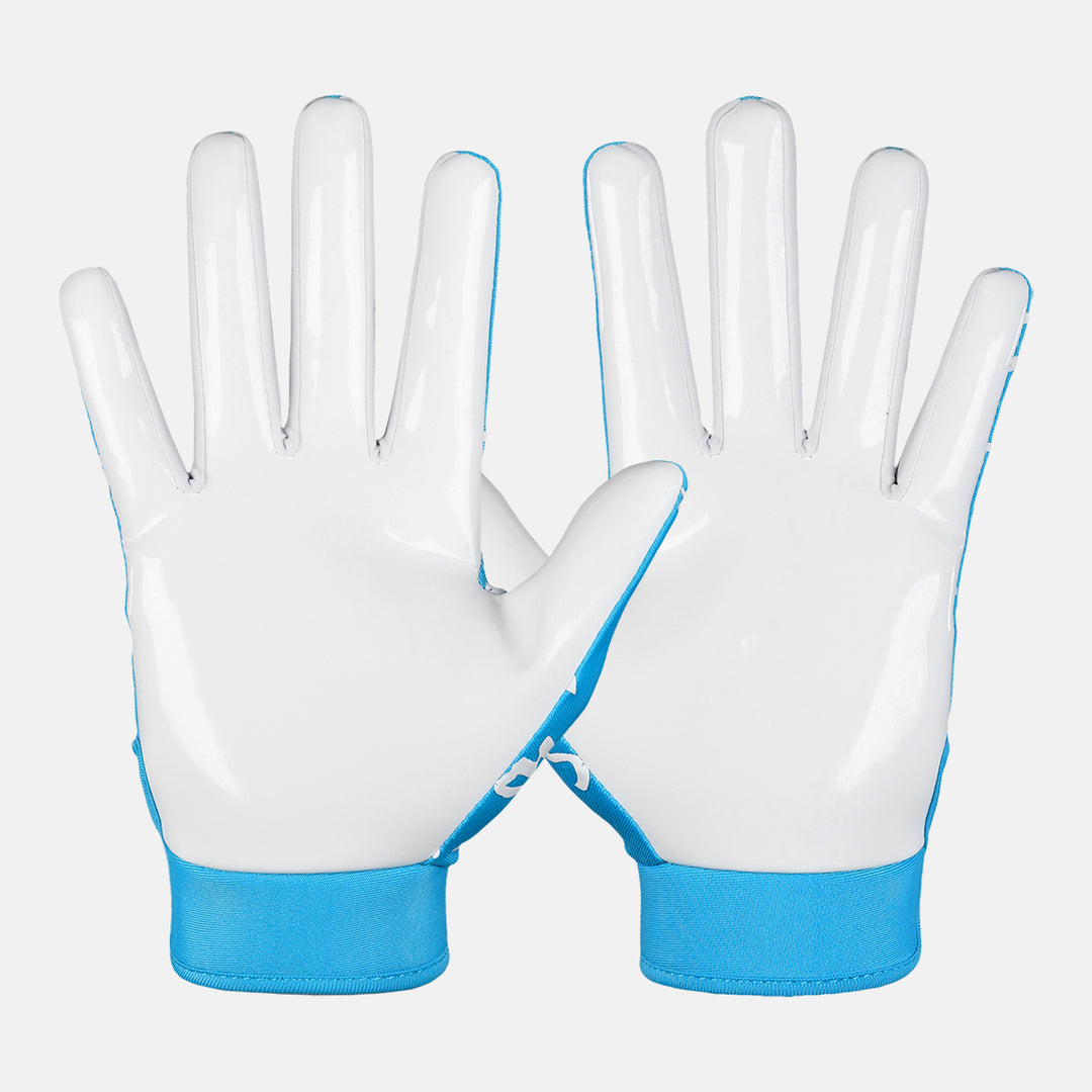 Sleefs Lavish Sky Blue Sticky Football Receiver Gloves