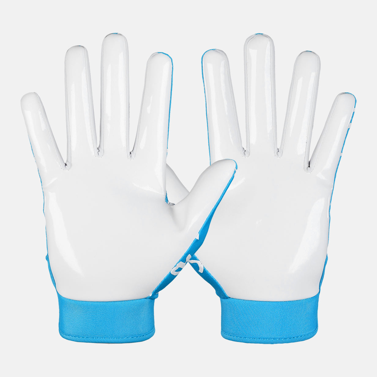 Sleefs Lavish Sky Blue Sticky Football Receiver Gloves