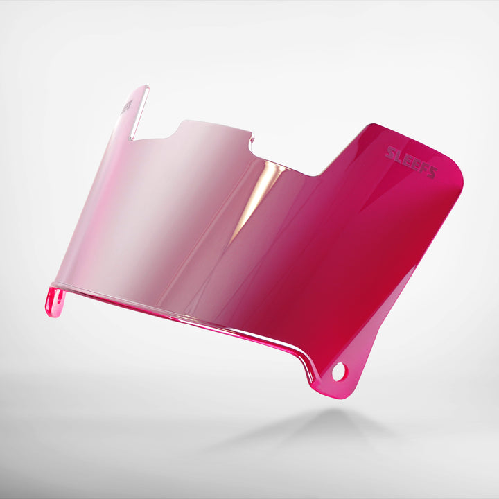 Sleefs Pink Machine Silver Helmet Eye-Shield Visor