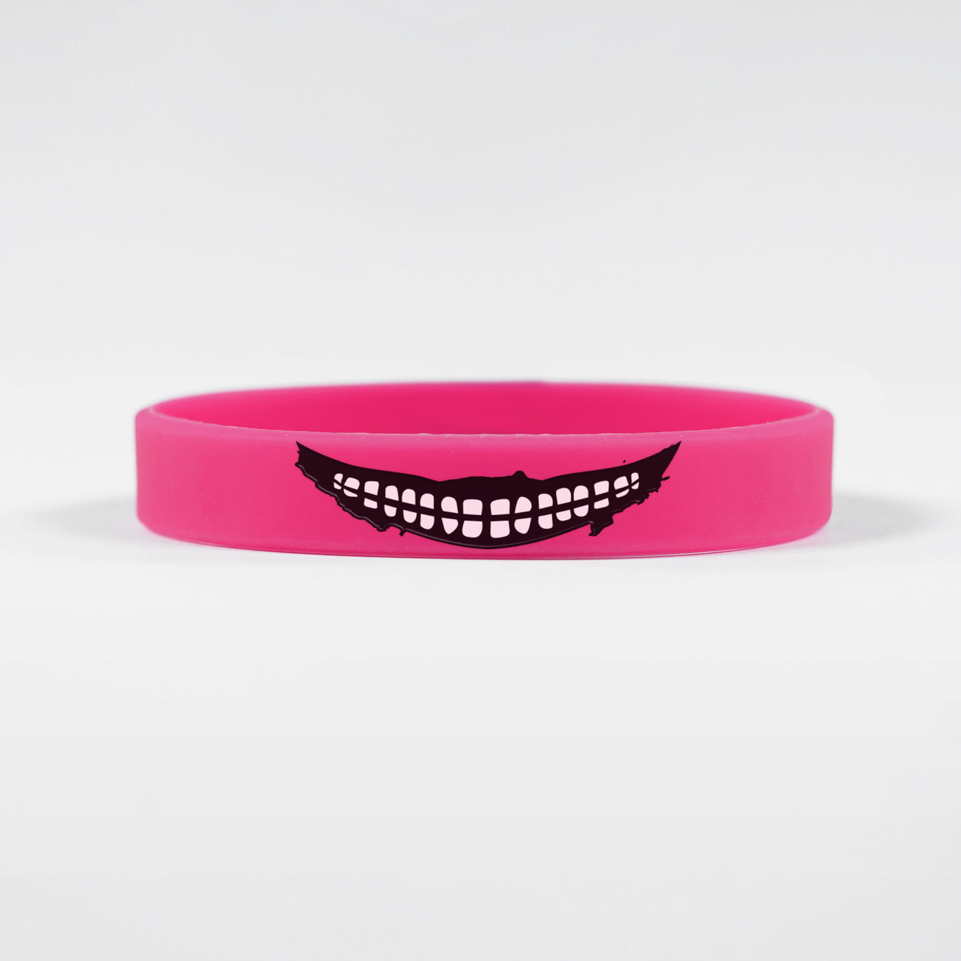 Smile Pink Motivational Wristband