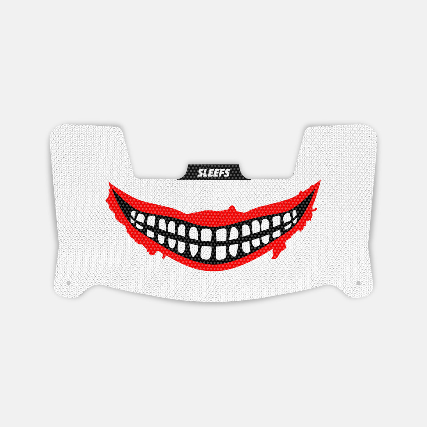 Smile White Visor Skin