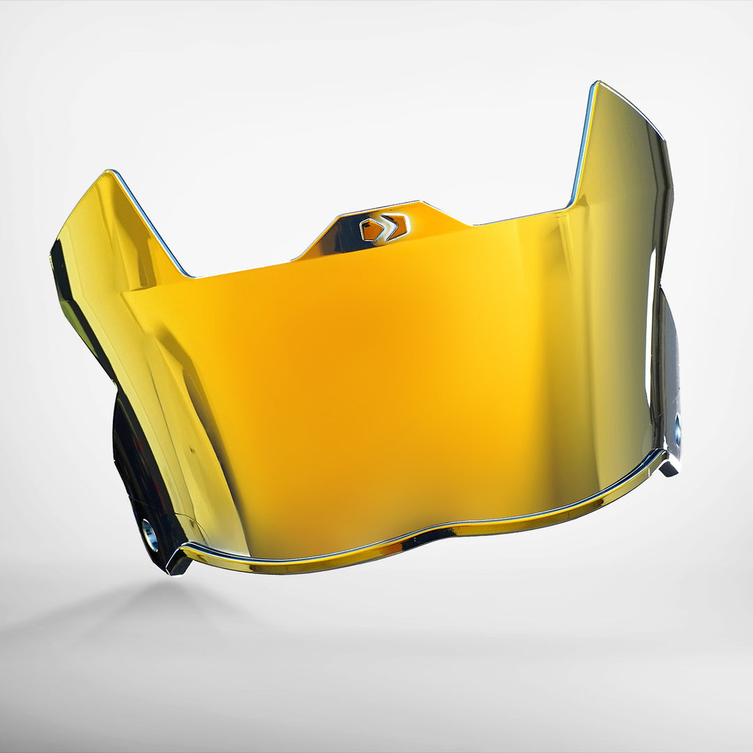 Smokey Gold SX2 Helmet Eye-Shield Visor