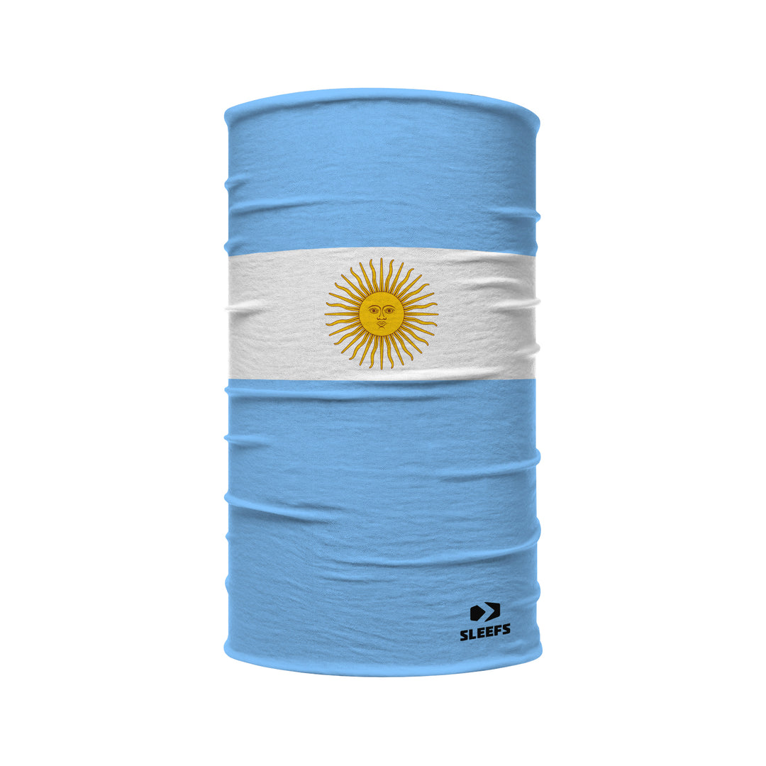 Soccer Player Argentina Kids Neck Gaiter