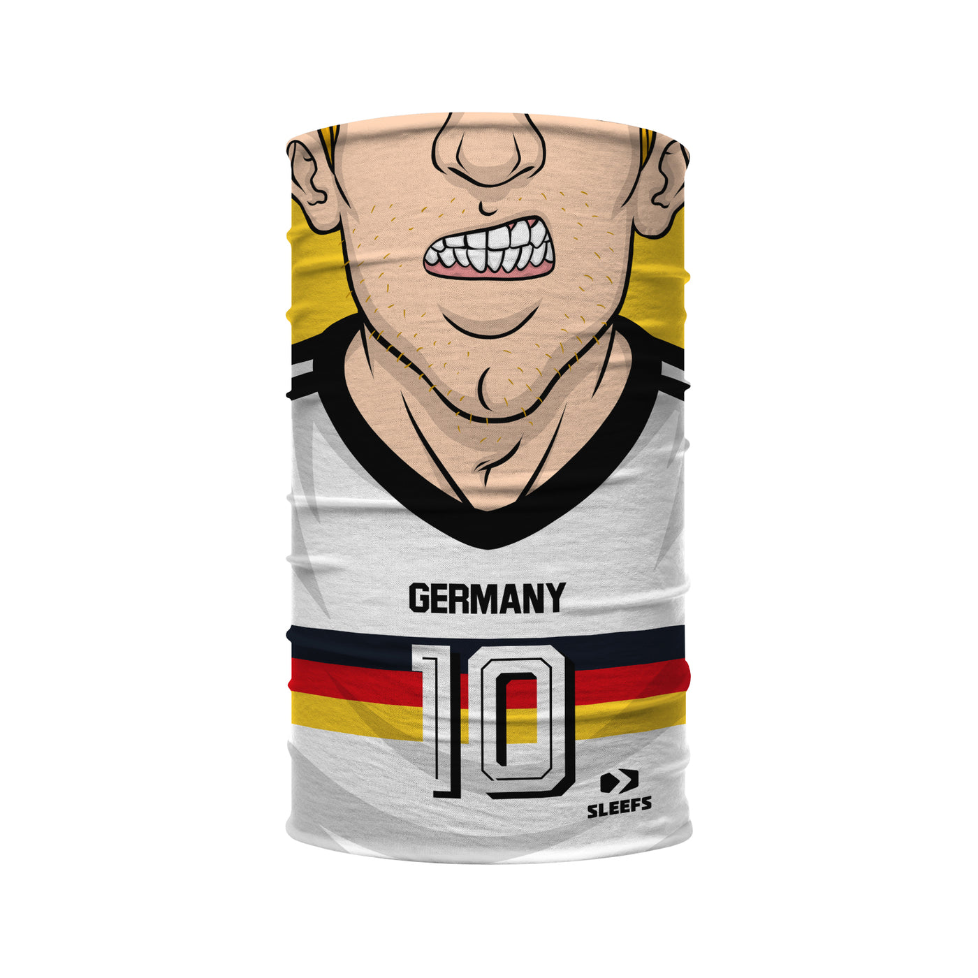 Soccer Player Germany Kids Neck Gaiter