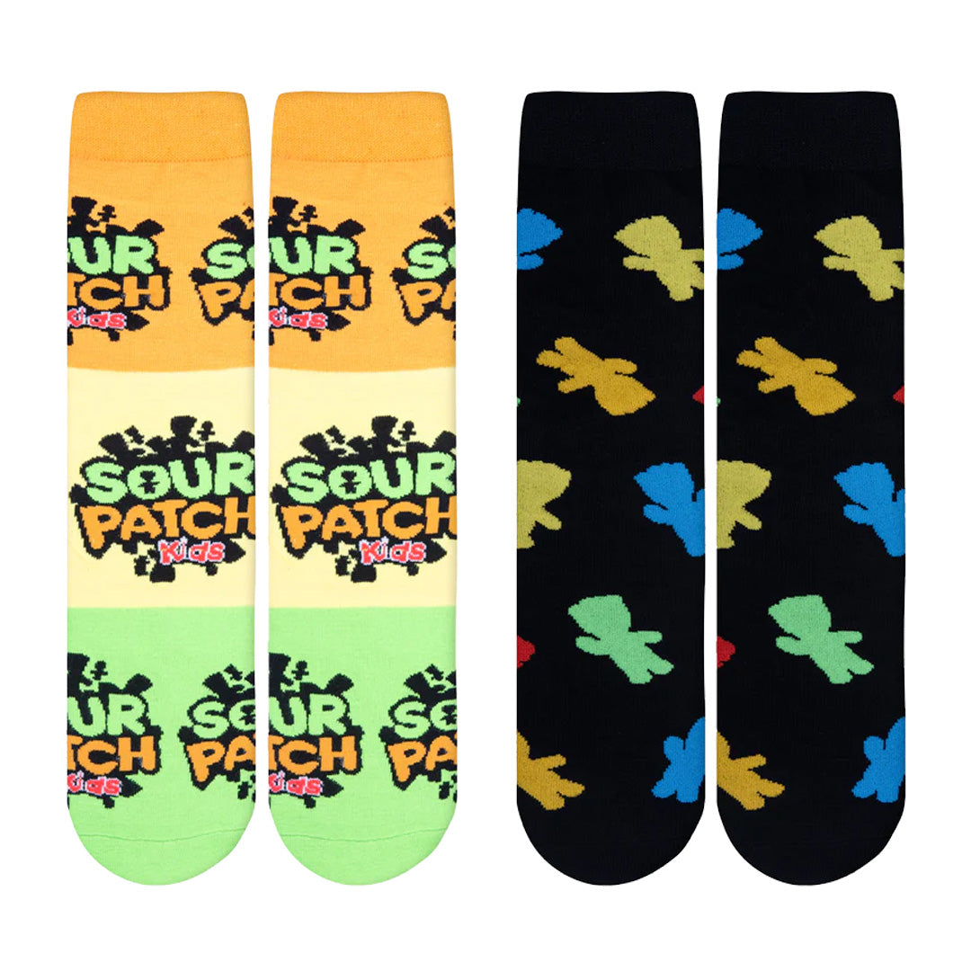 Sour Patch Kids Crew Socks - 2 Pack