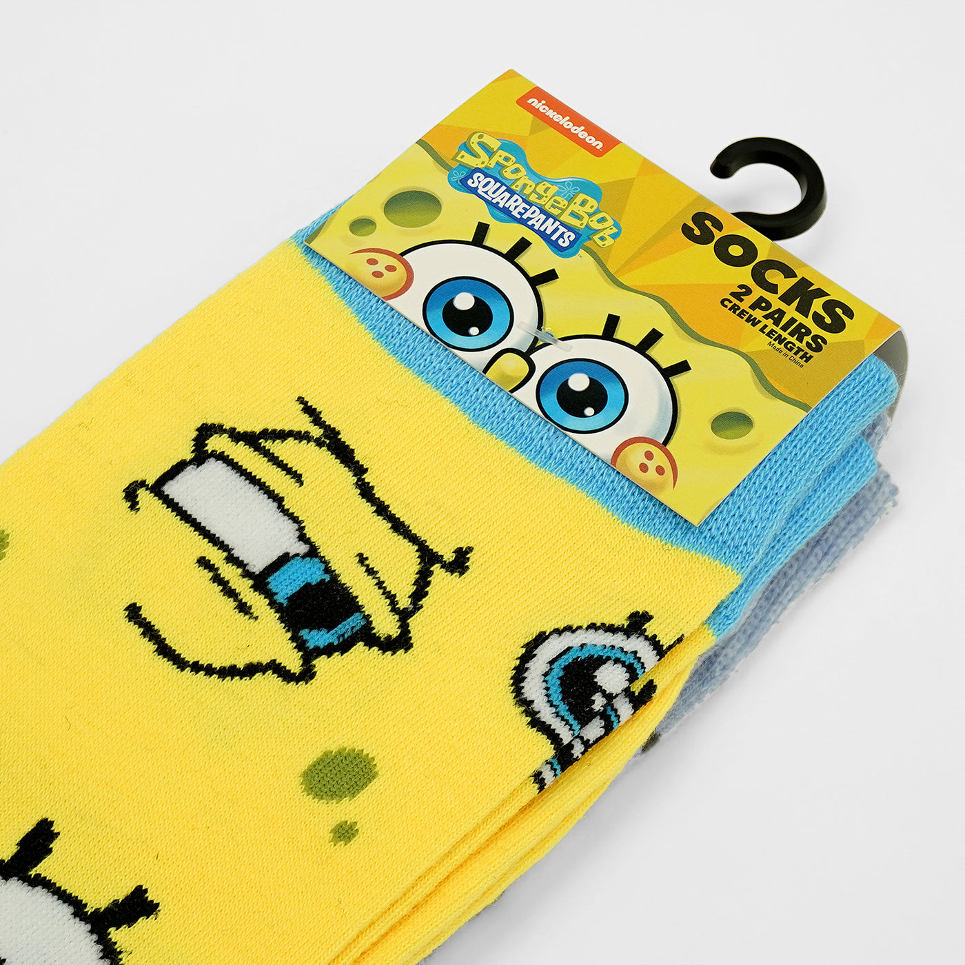 Spongebob Squarepants Crew Socks - 2 Pack