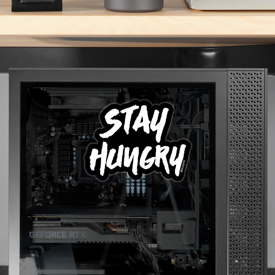 Stay Hungry Sticker
