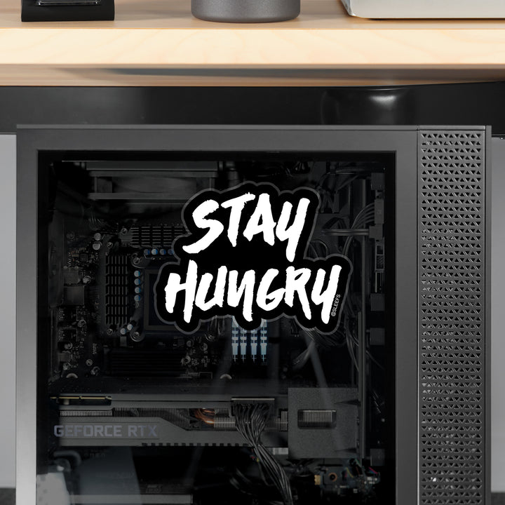 Stay Hungry Sticker