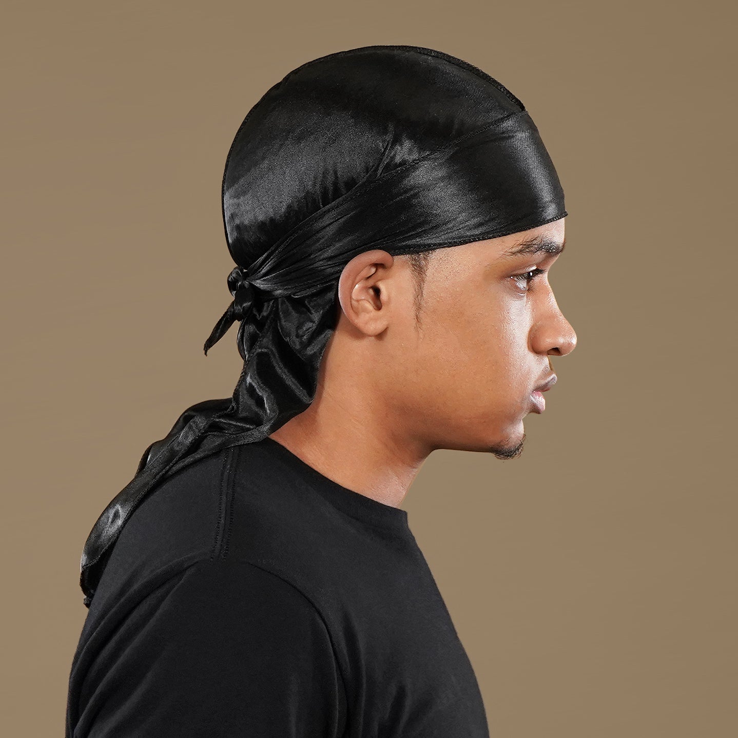 Derag Look Super Satin Midnight Black Durag – SLEEFS