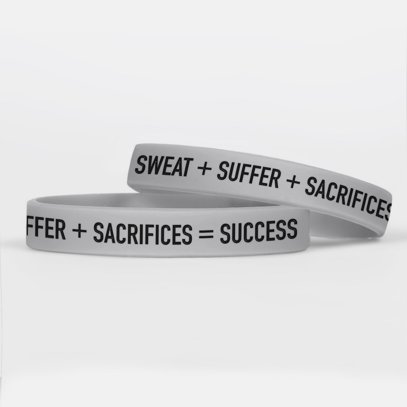 Sweat + Suffer + Sacrifices = Success Motivational Wristband