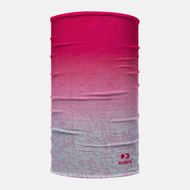 Tie Dye Soft Pink Neck Gaiter