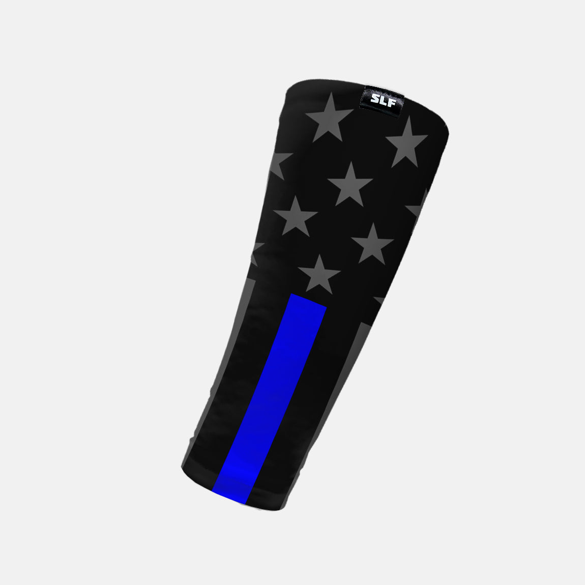 Tactical Thin Blue Line USA Flag Forearm Sleeve (single)