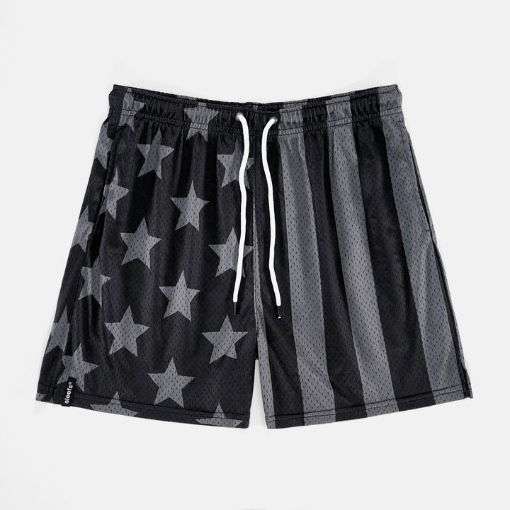 Tactical USA Flag Shorts - 7"