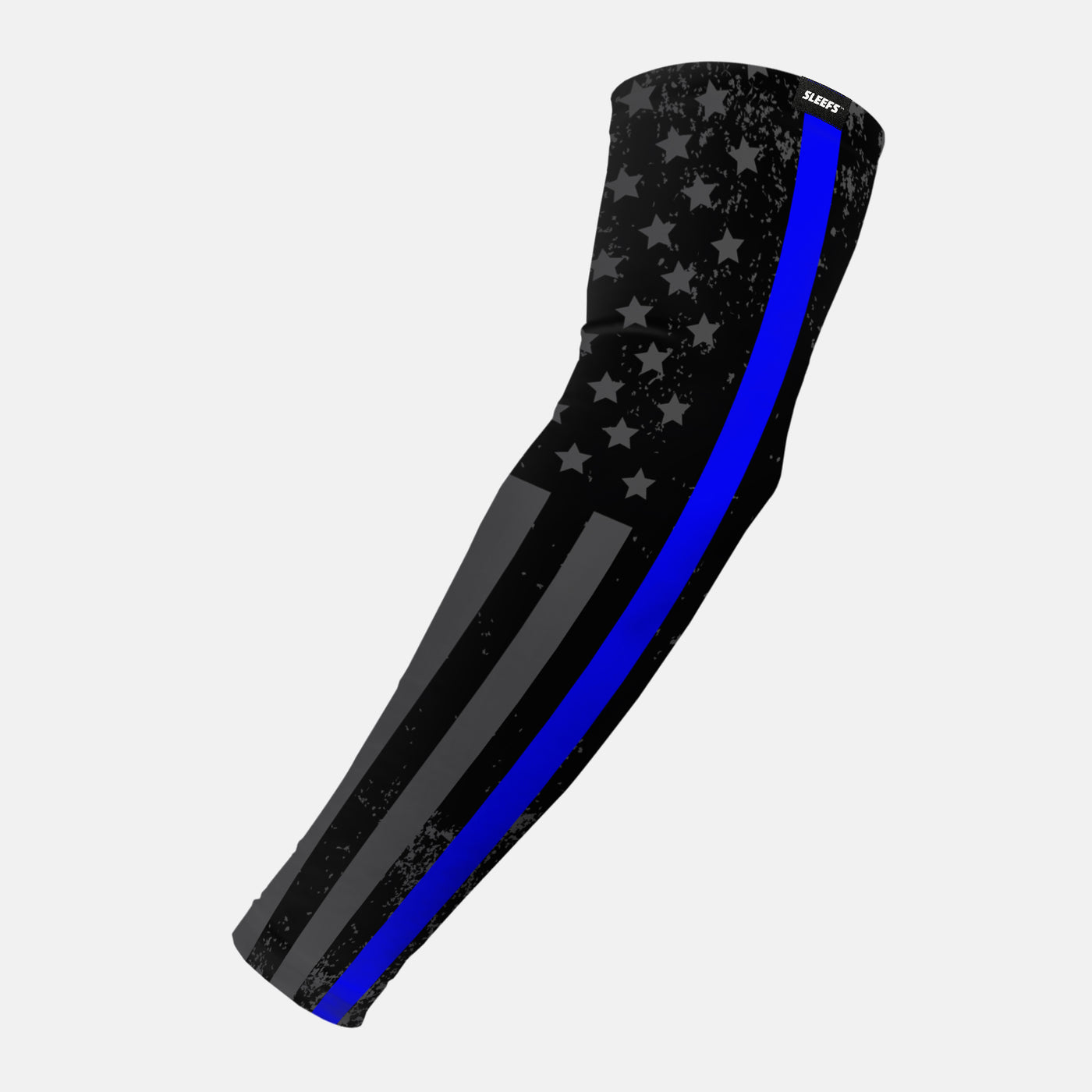 Tactical Thin Blue Line USA Flag Arm Sleeve