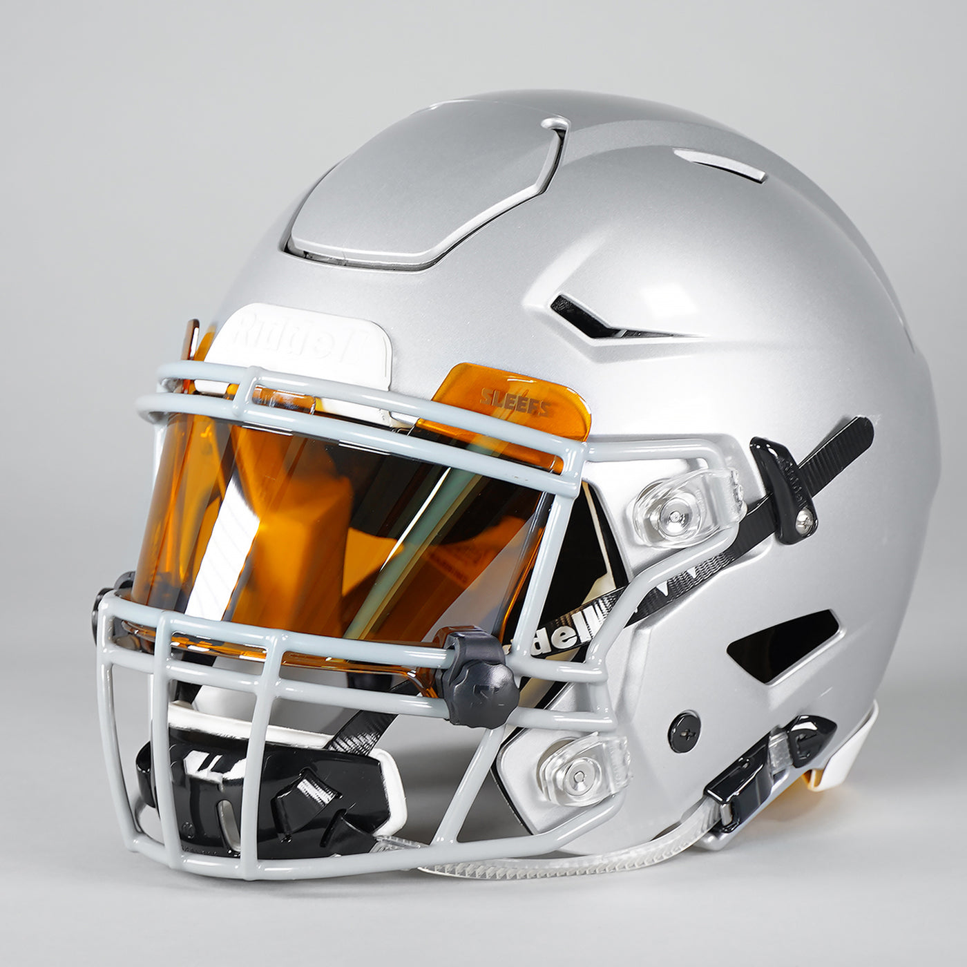 Tiger Orange Clear Helmet Eye-Shield Visor