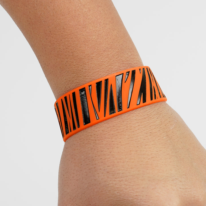 Tiger Stripes 1 Inch Wristband