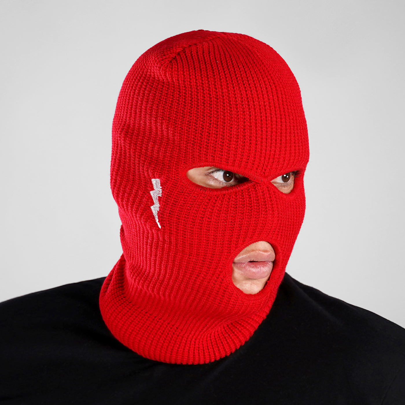 Trueno Red Ski Mask