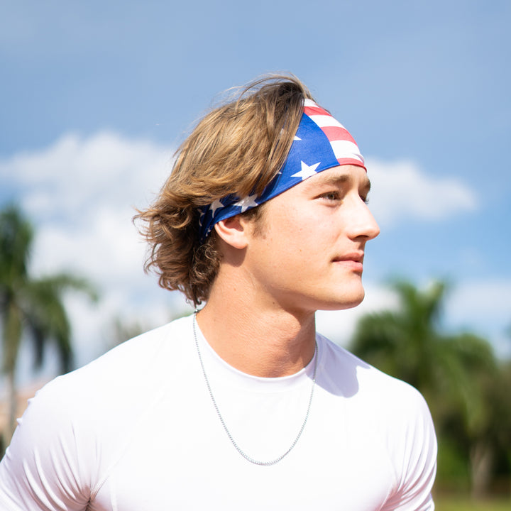 USA American Flag Headband