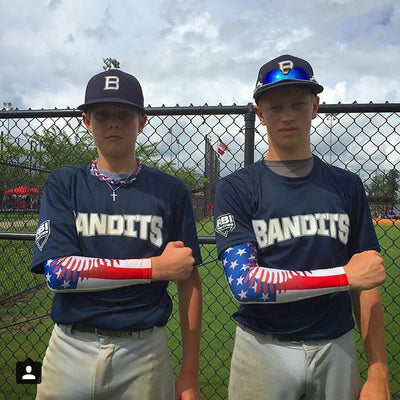 Baseball Lace USA Arm Sleeve