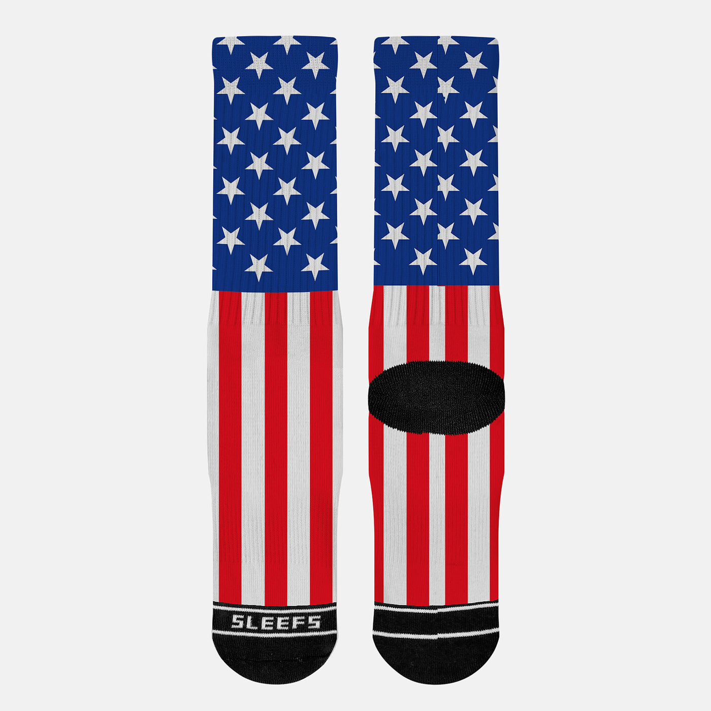 USA America Flag Crew Socks