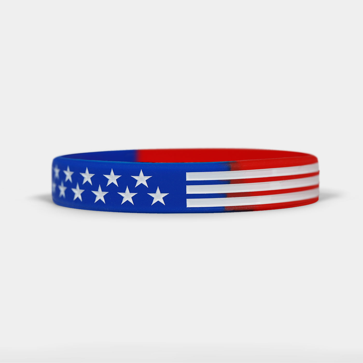 USA Flag Motivational Wristband