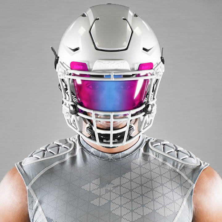 Untamed Pink Bifrost Rainbow Helmet Eye-Shield Visor