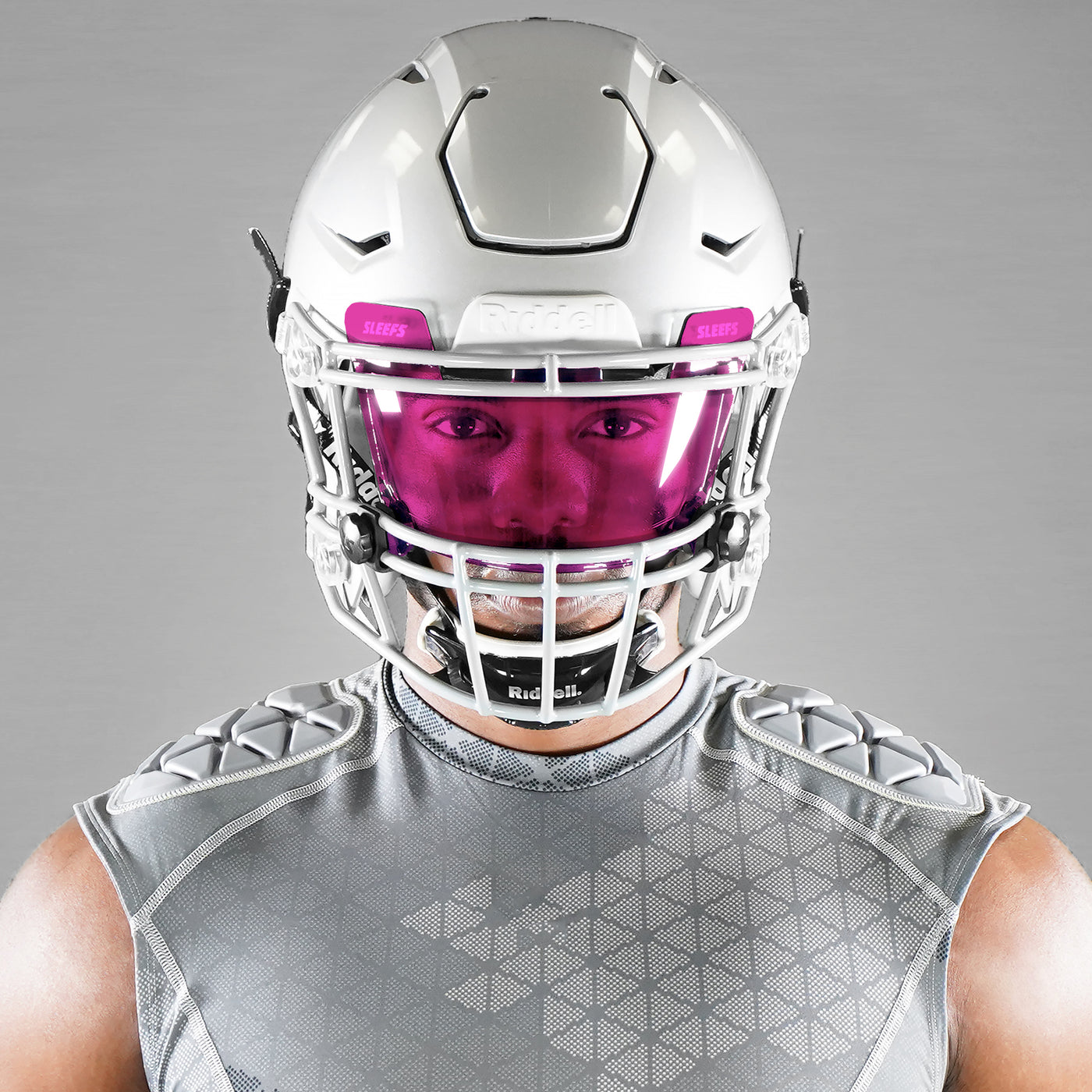 Untamed Pink Clear Helmet Eye-Shield Visor