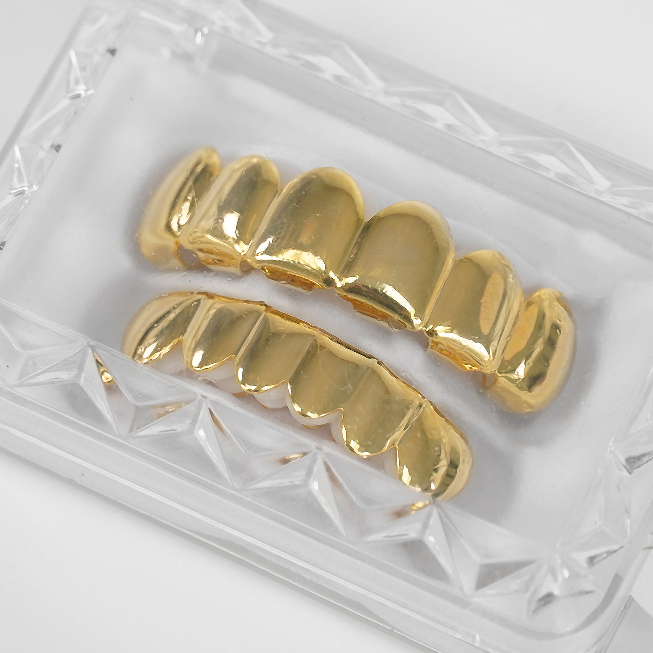 Golden Teeth Grillz Set