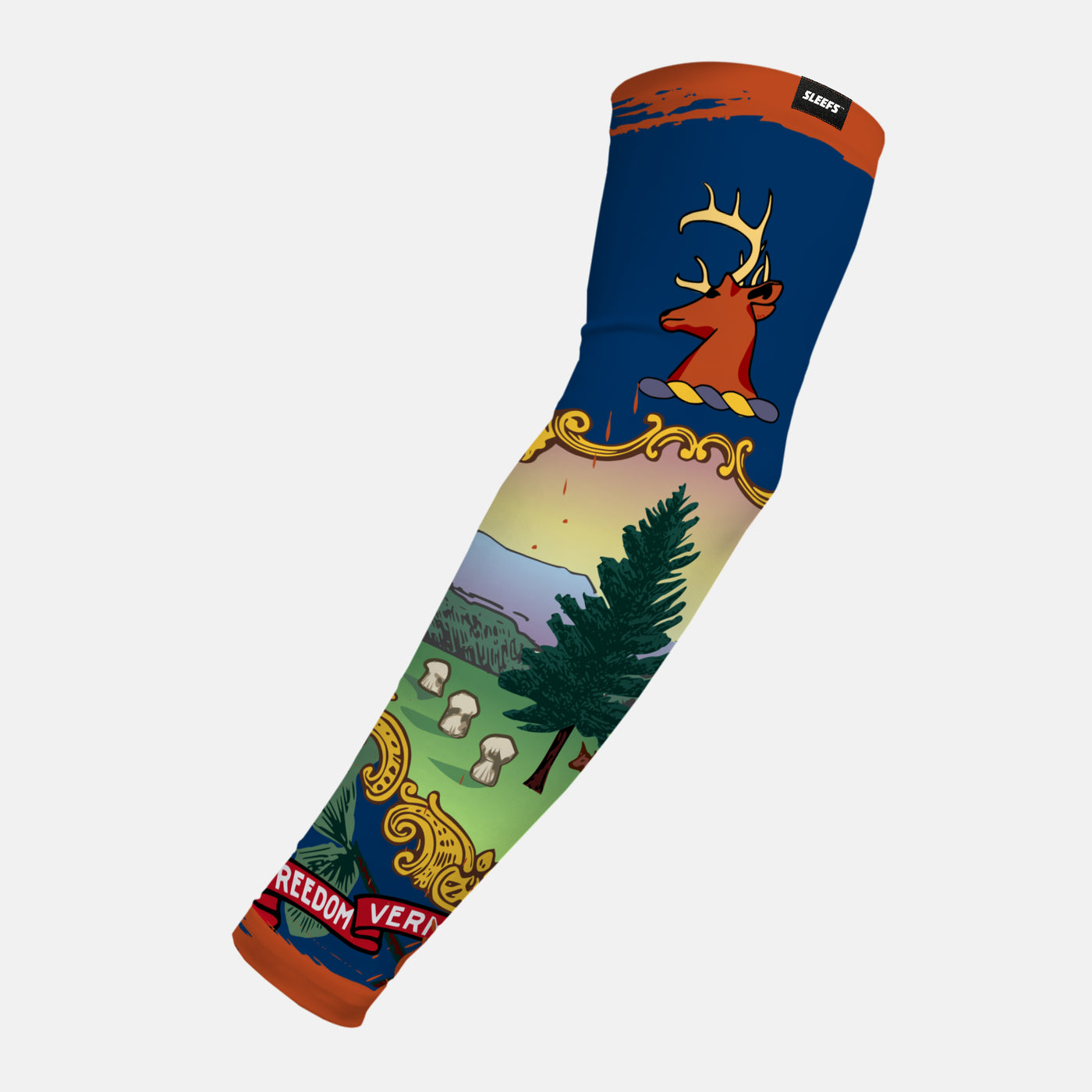 Vermont State Flag Arm Sleeve