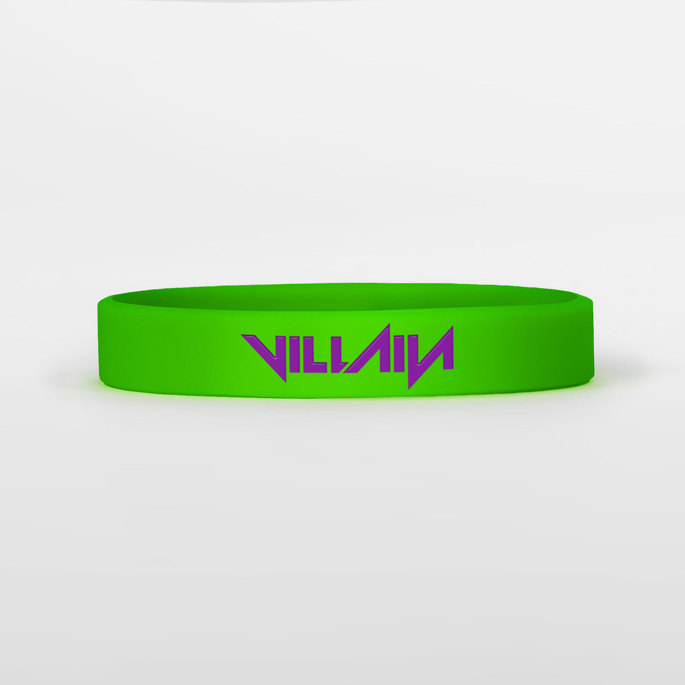 Villain Green Motivational Wristband