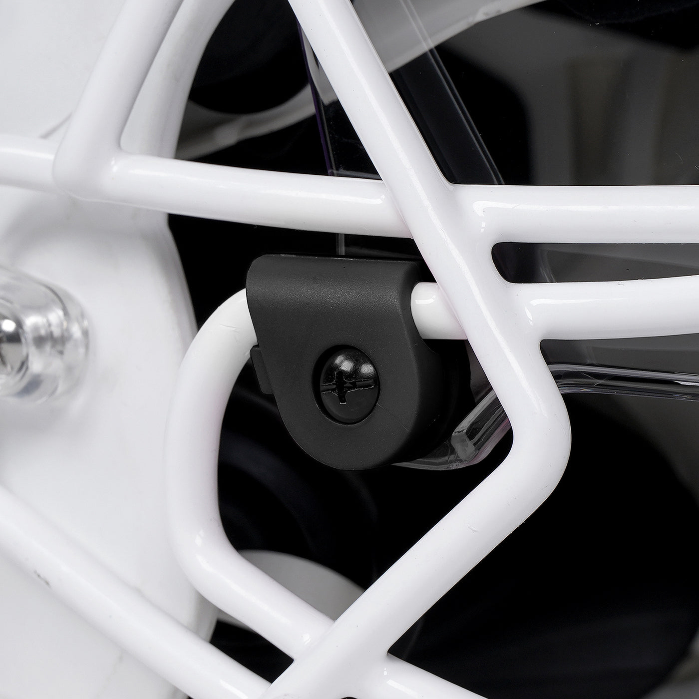 Black Football Helmet Visor Clips