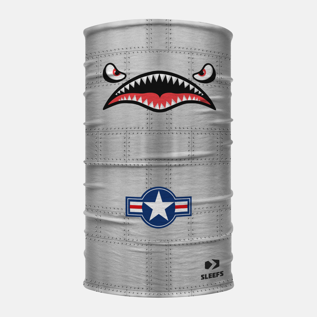 War Shark Metal Neck Gaiter