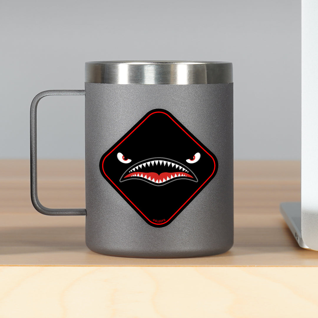 War Shark Blackout Sticker