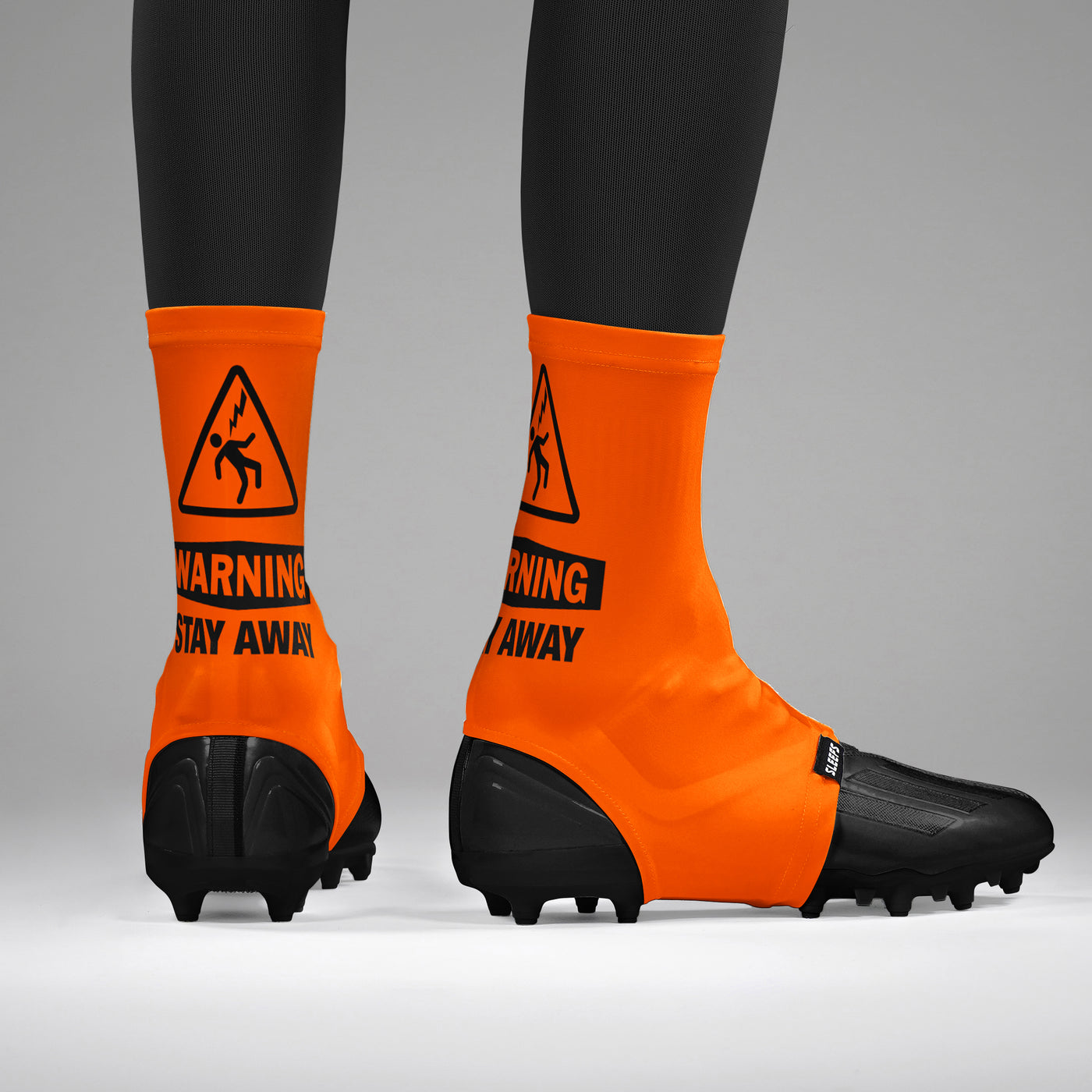 Warning Stay Away Spats / Cleat Covers
