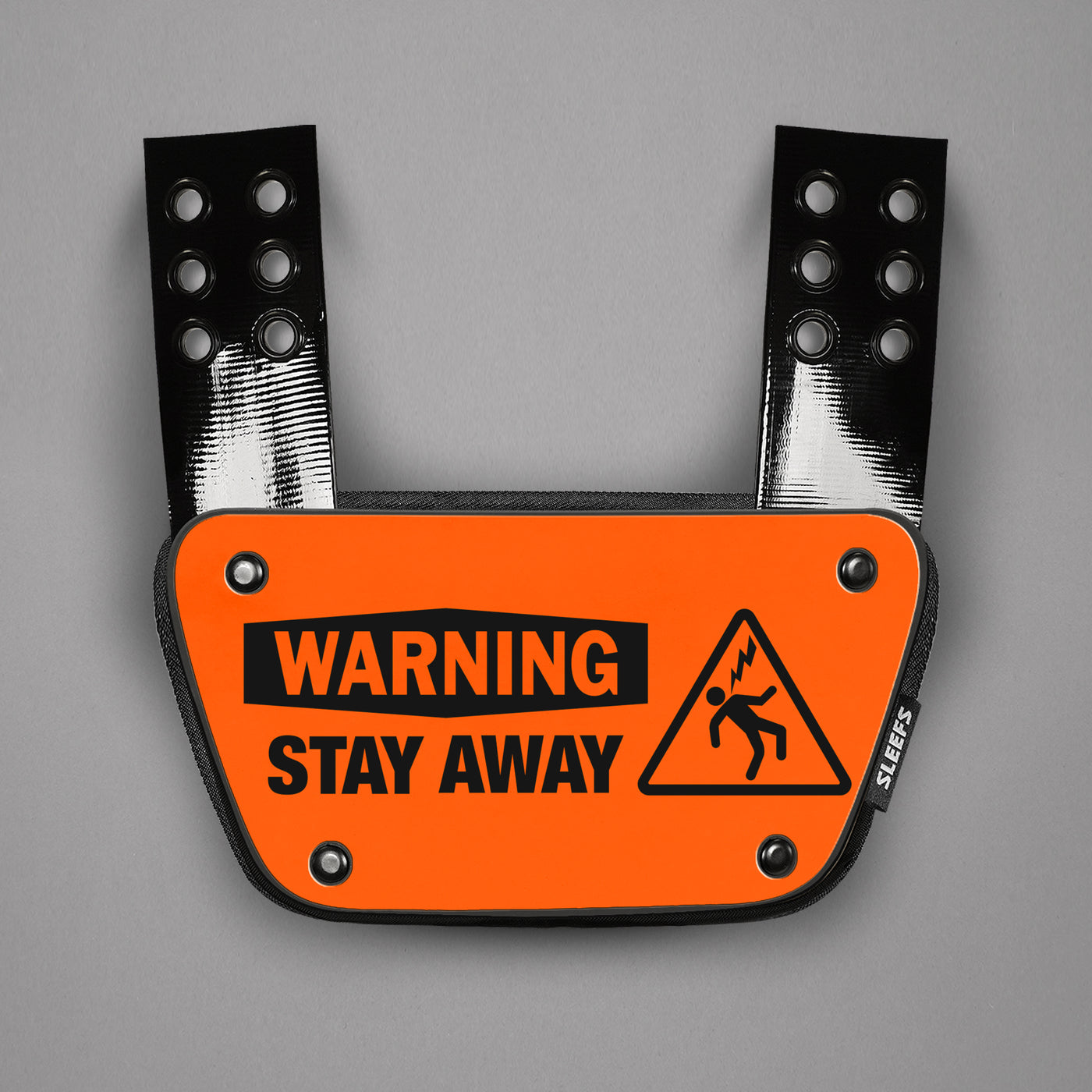 Warning Stay Away Sticker for Back Plate