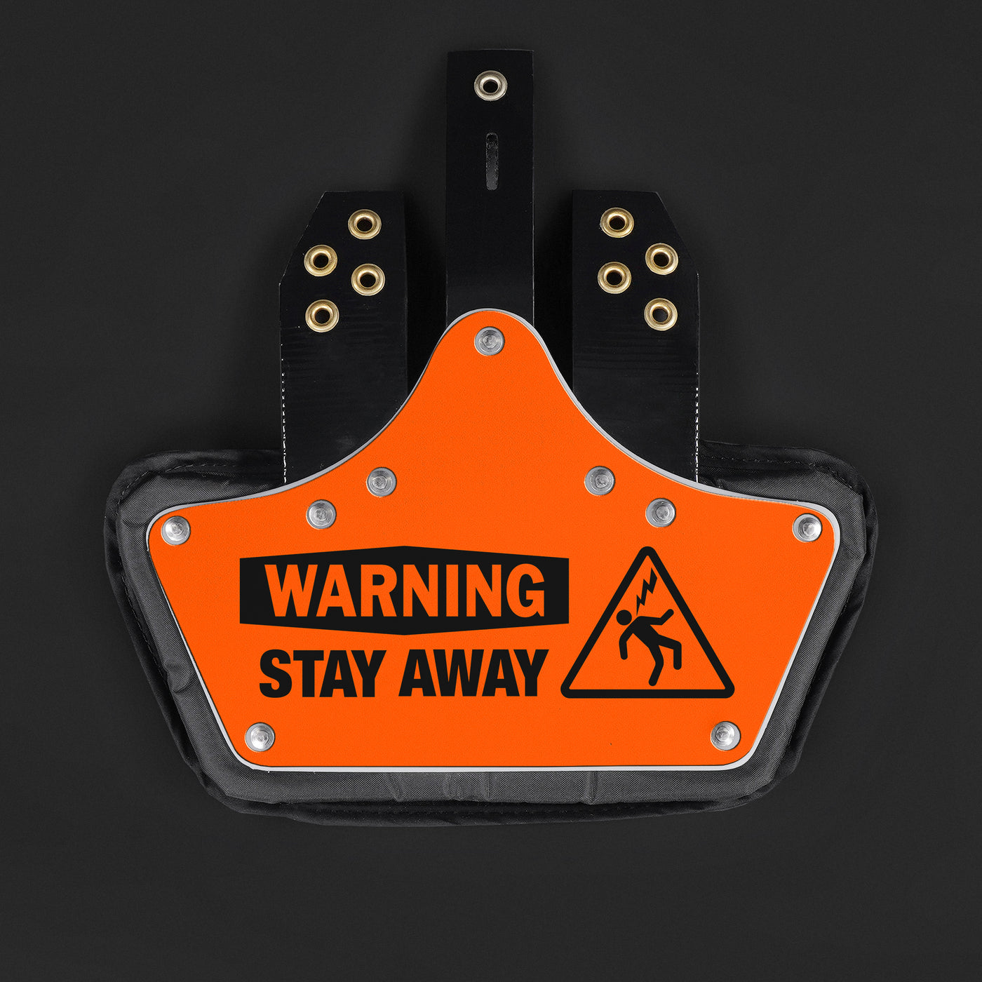 Backplate Stickers Warning Stay Away Sticker for Back Plate โ SLEEFS