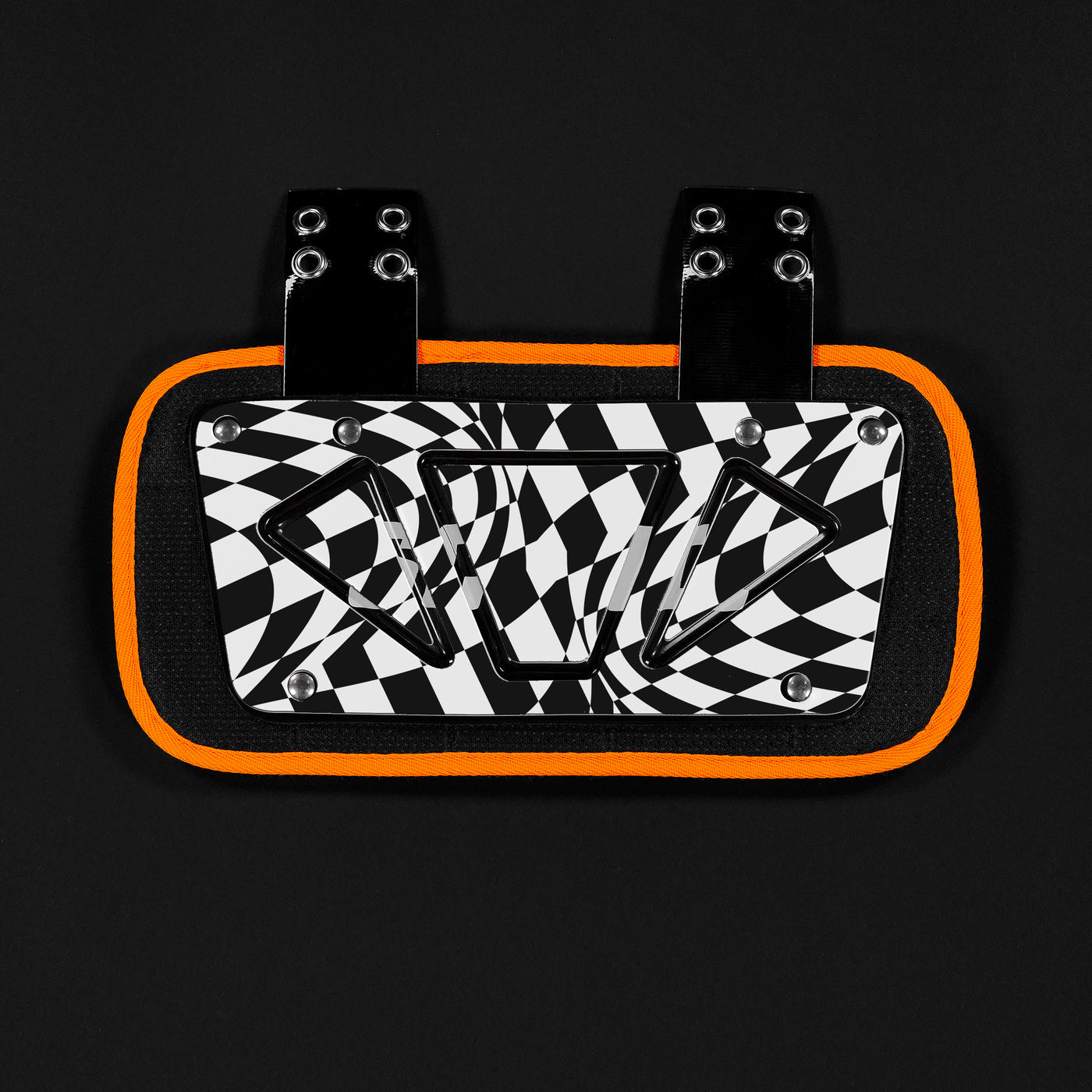 Warped Checkered Sticker for Back Plate