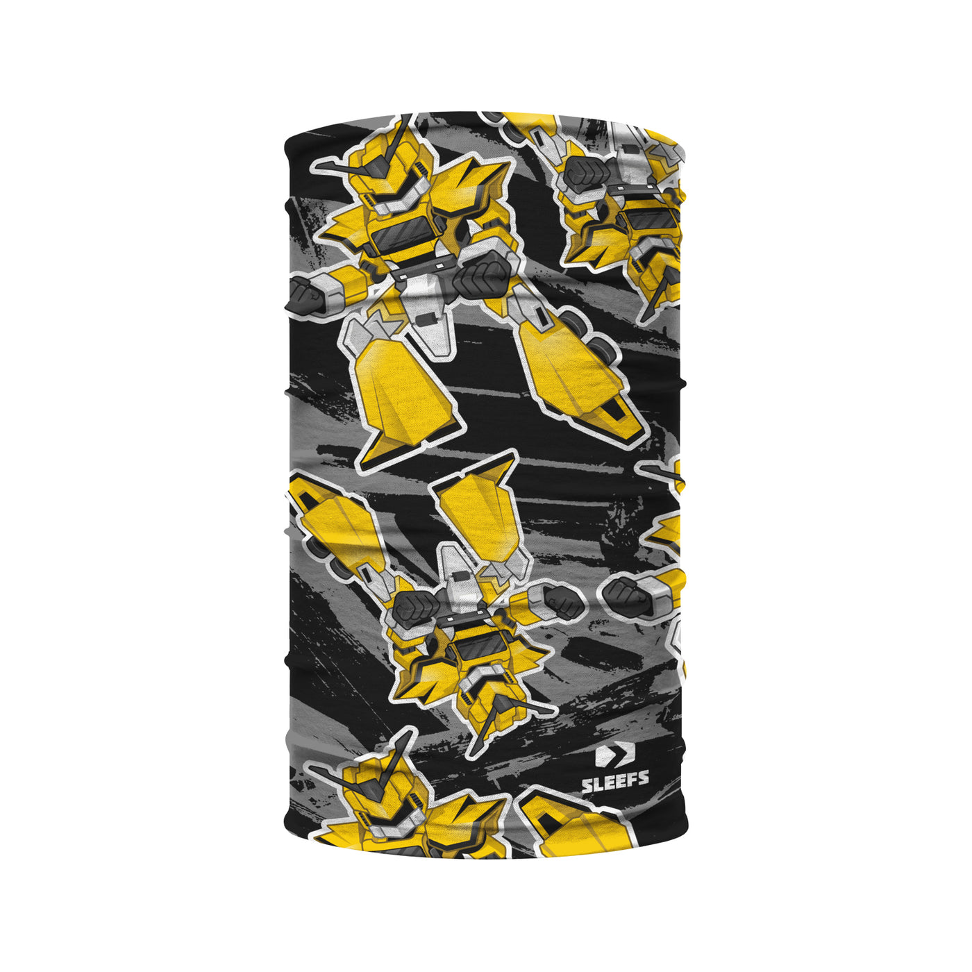 Yellow Robot Kids Neck Gaiter