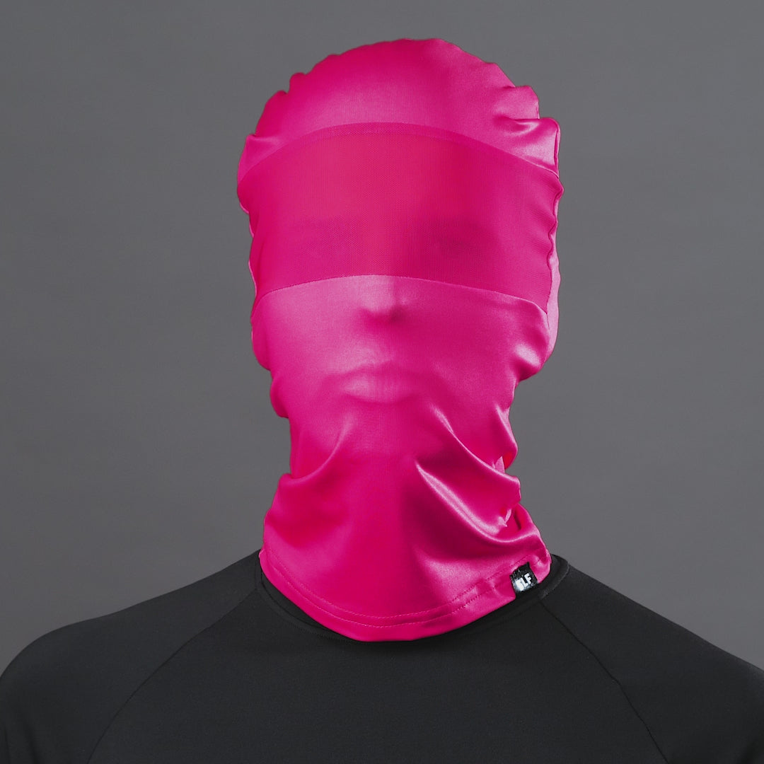 Hue Pink Head Bag Mask