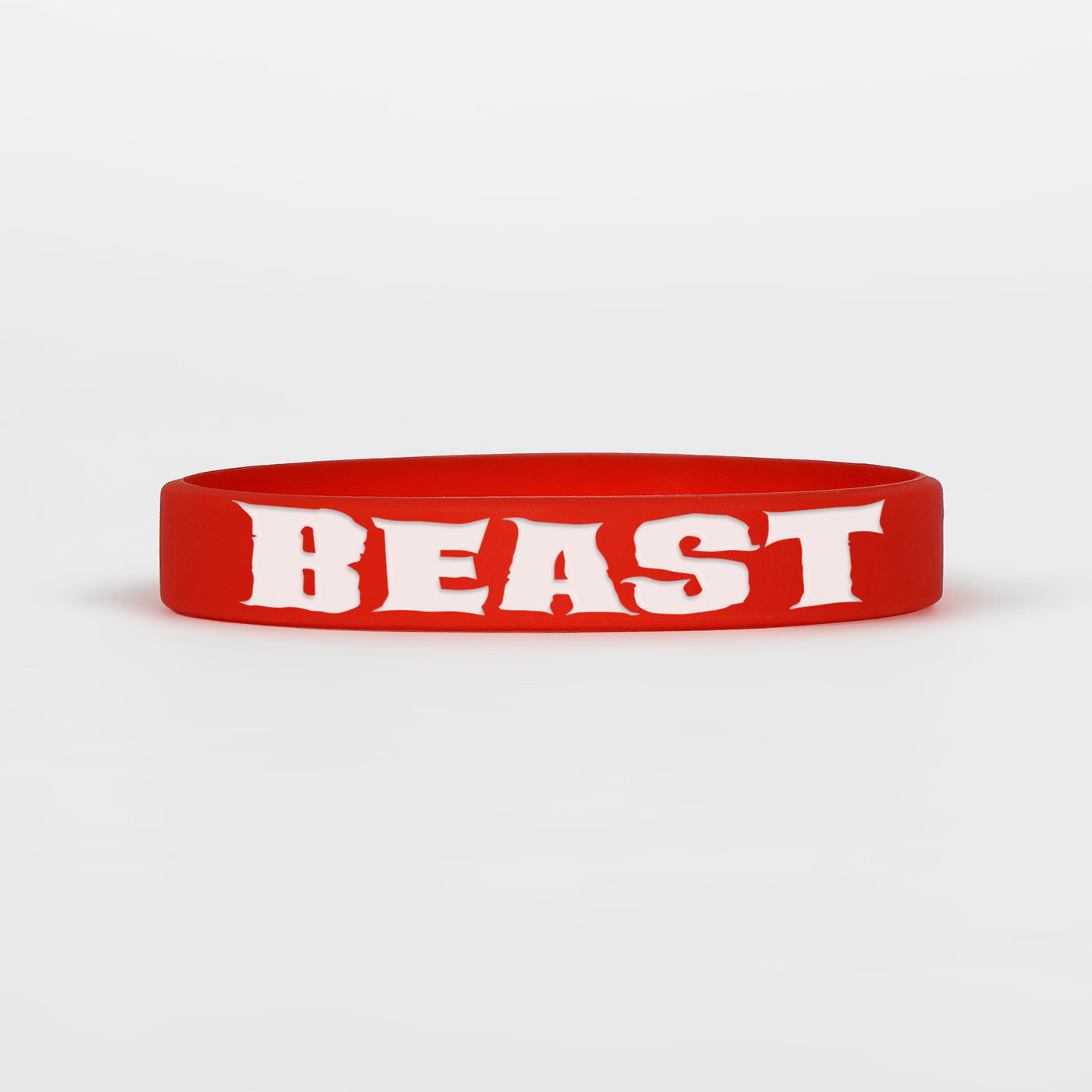 Beast Red Motivational Wristband